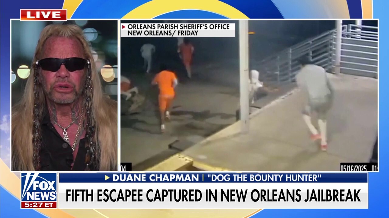 Dog the Bounty Hunter 'absolutely positive' FBI, US Marshals will catch escaped NOLA inmates