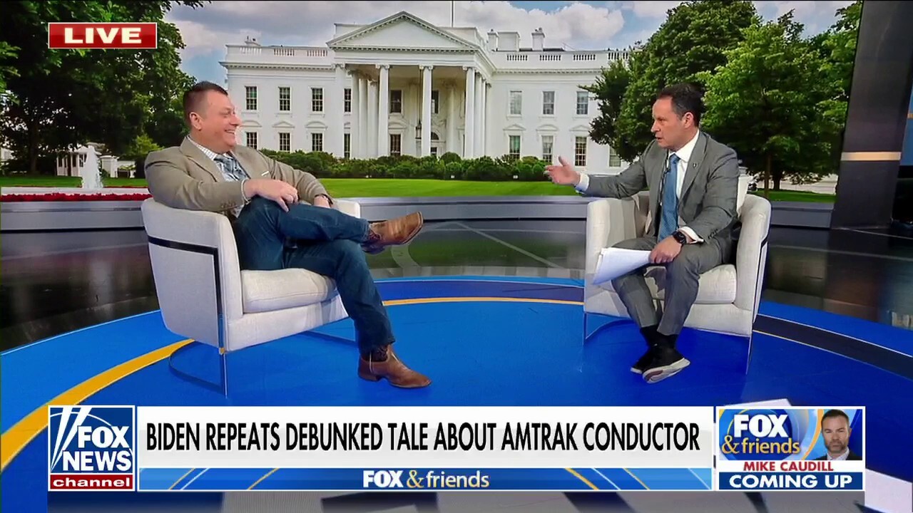 Jimmy Reacts To Biden Repeating His False Amtrak Story Again On 'Fox & Friends'