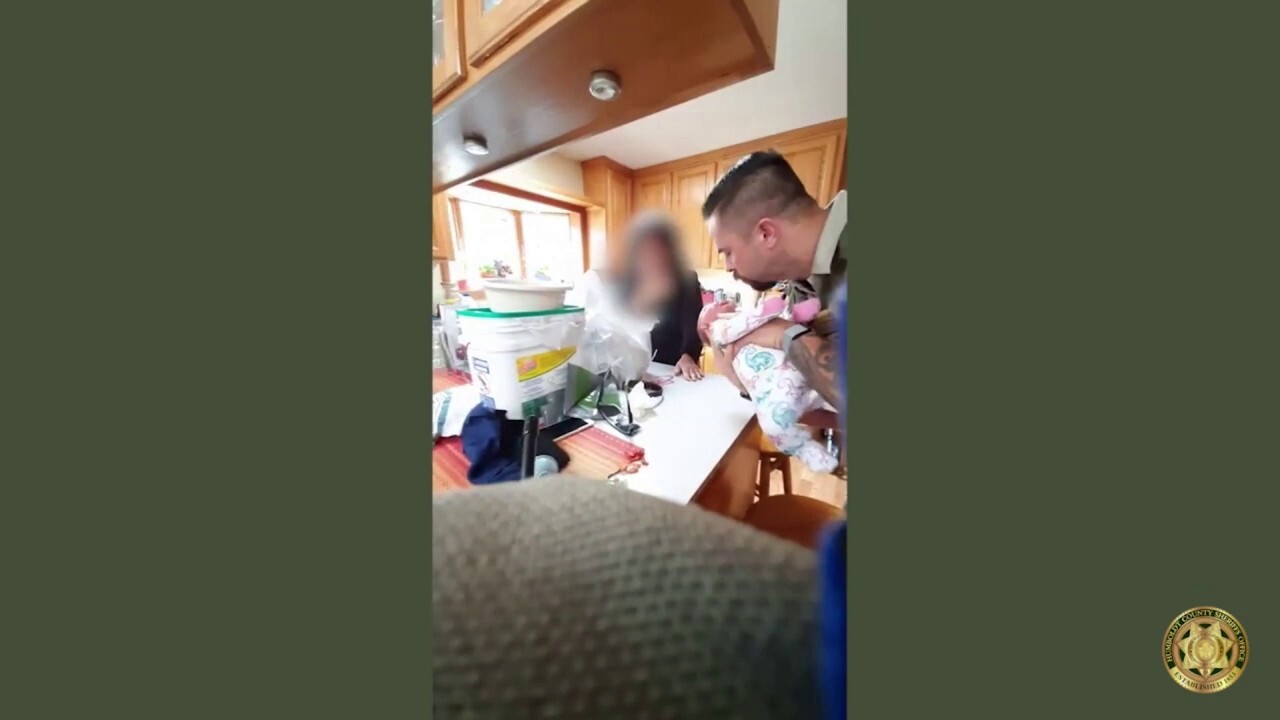 California sheriff's detective saves choking baby's life through CPR: video