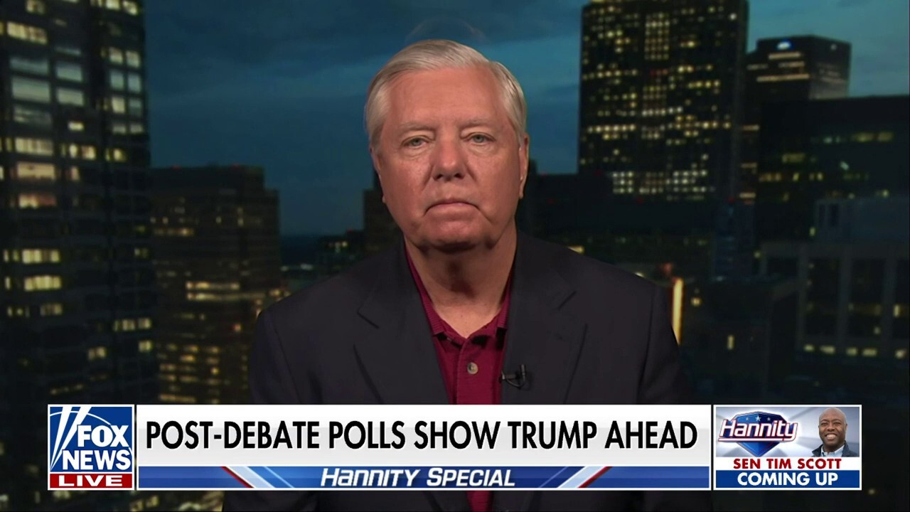 Sen. Lindsey Graham, R-S.C., analyzes how President Biden’s CNN Presidential Debate performance looked to other countries on ‘Hannity.’