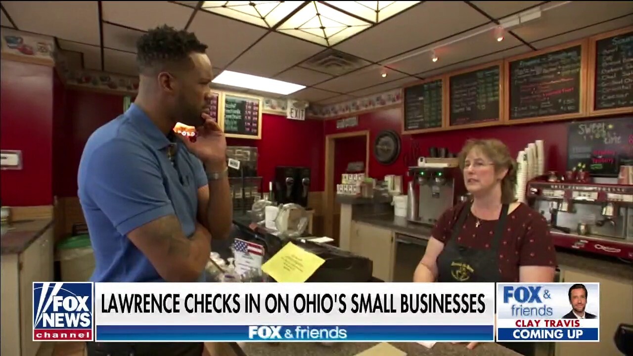 Lawrence Jones visits Ohio’s small businesses ahead of Trump rally 