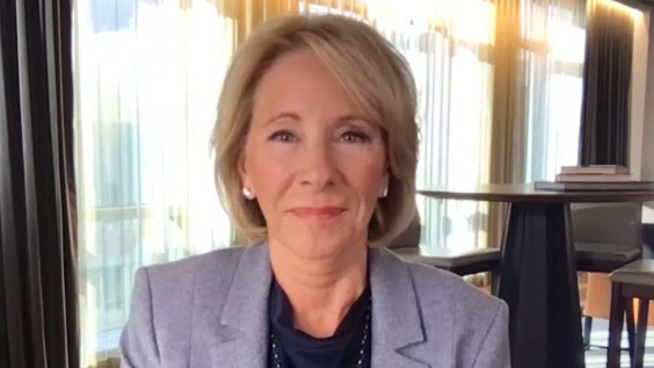 Media coverage of Democratic governors lifting school mask mandates the 'height of hypocrisy': DeVos