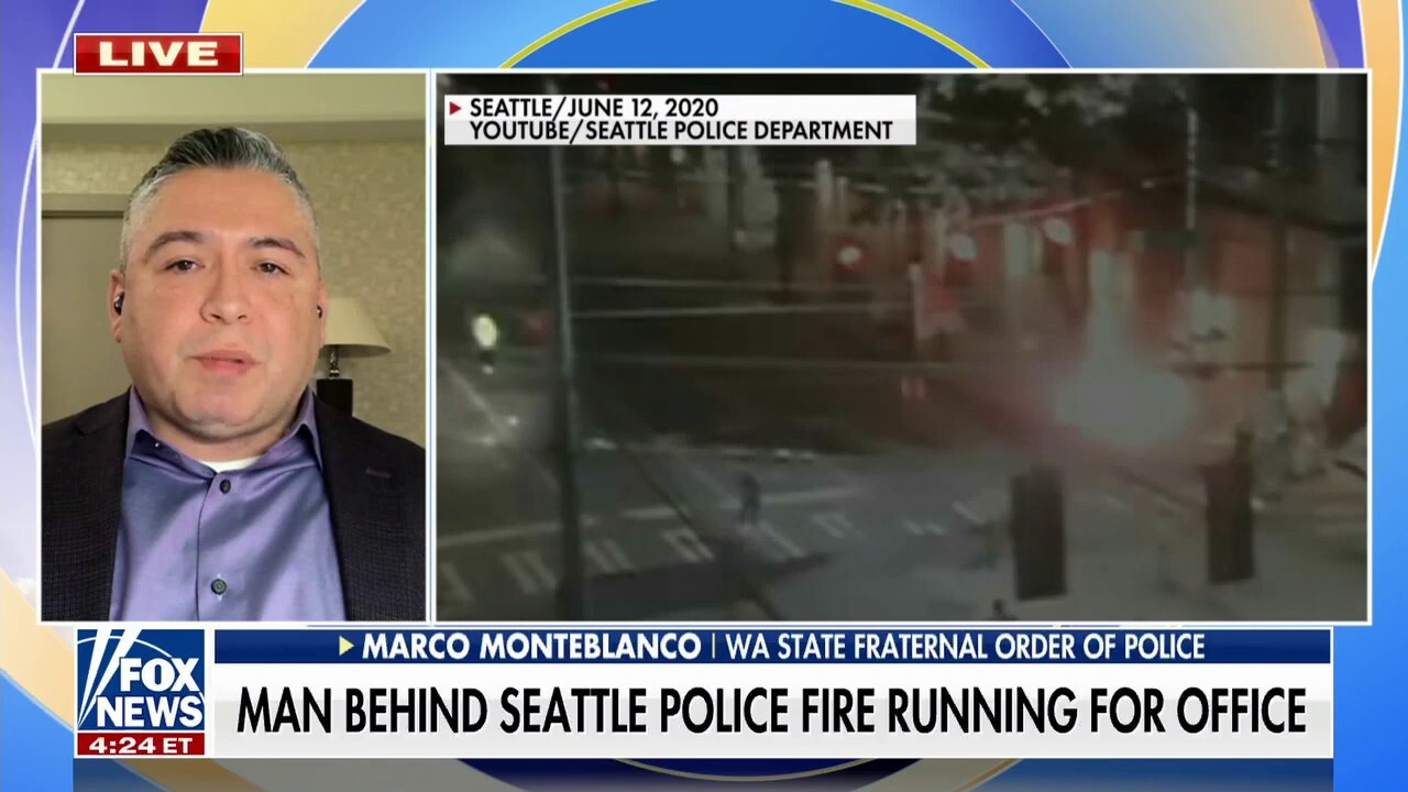 Man who set police precinct on fire running for office