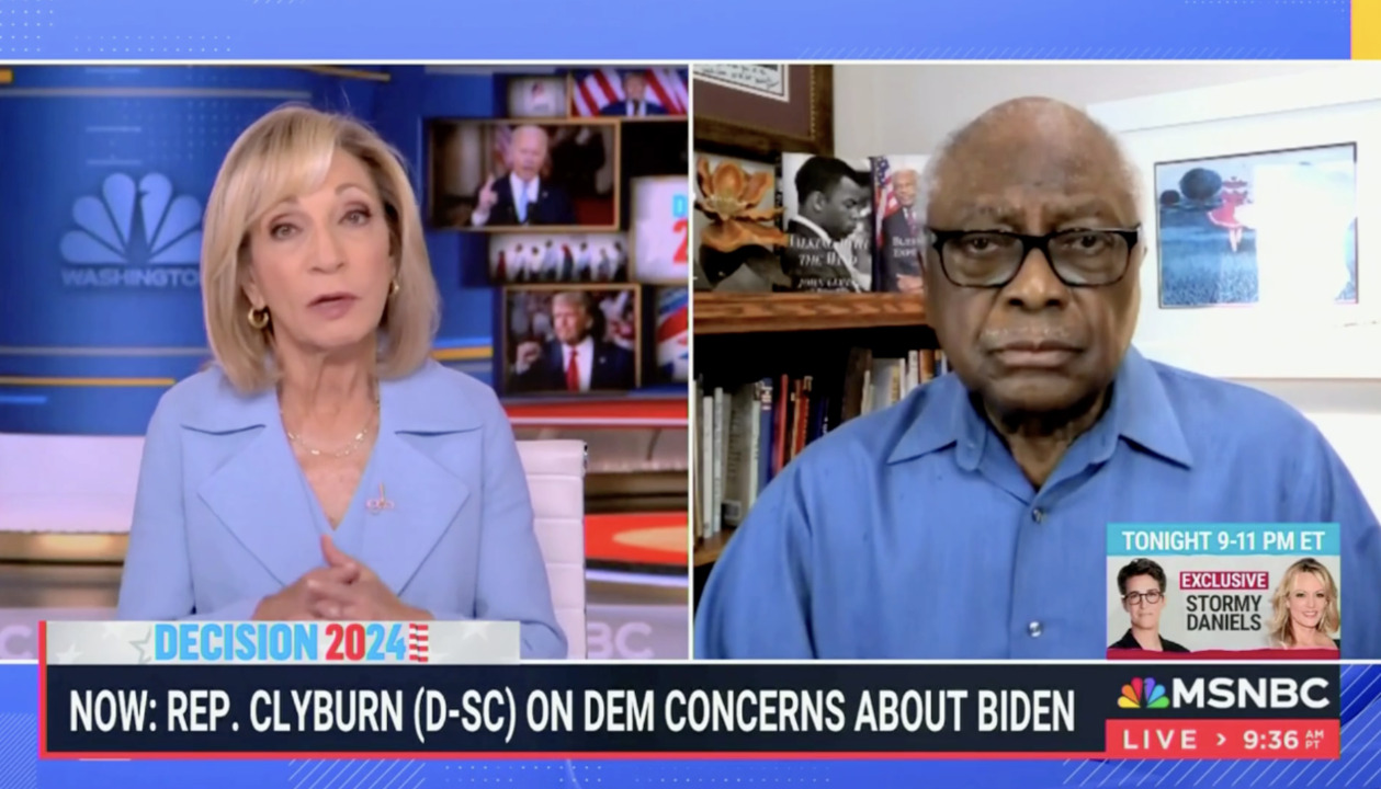 James Clyburn said he'd support Kamala Harris if she replaces Biden on ticket