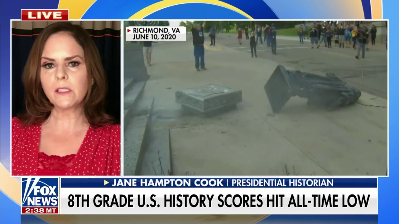 8th grade US history scores hits all-time low