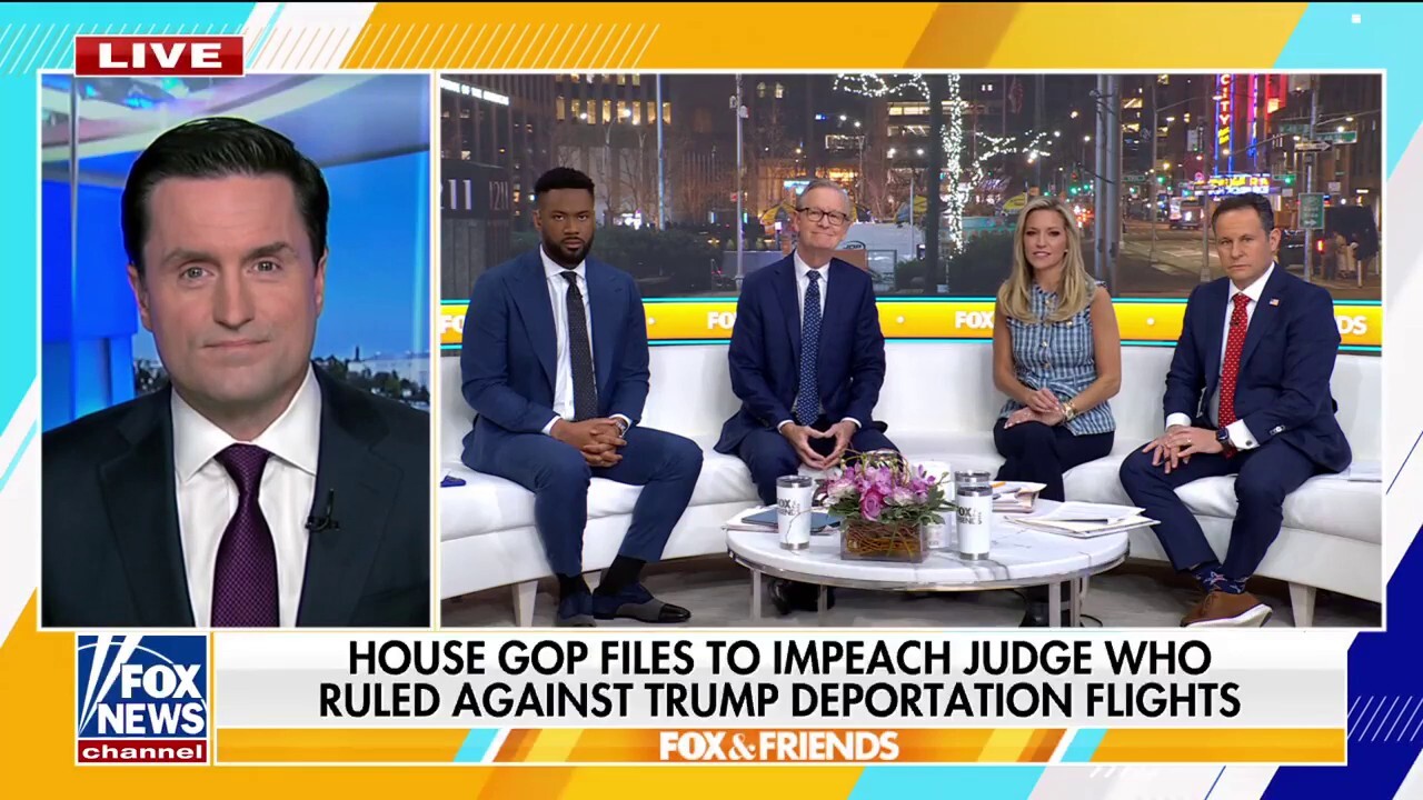 House GOP moves to impeach judge that blocked Trump deportation flights