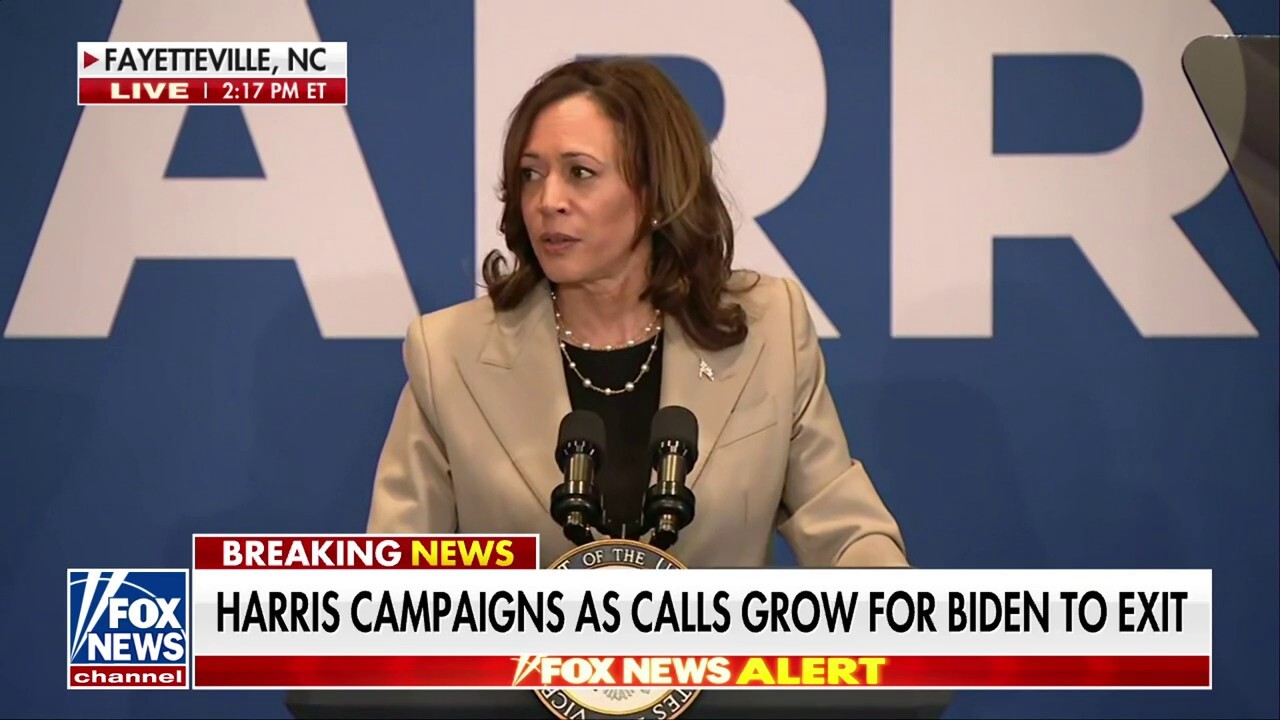 Kamala Harris targets Trump, Vance and Project 2025 in NC campaign stop