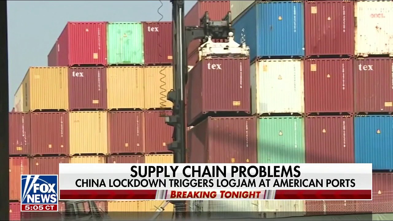 China lockdowns causing US supply chain to suffer setbacks