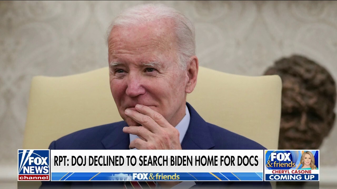 Justice Department Reportedly Declined To Search Bidens Home For