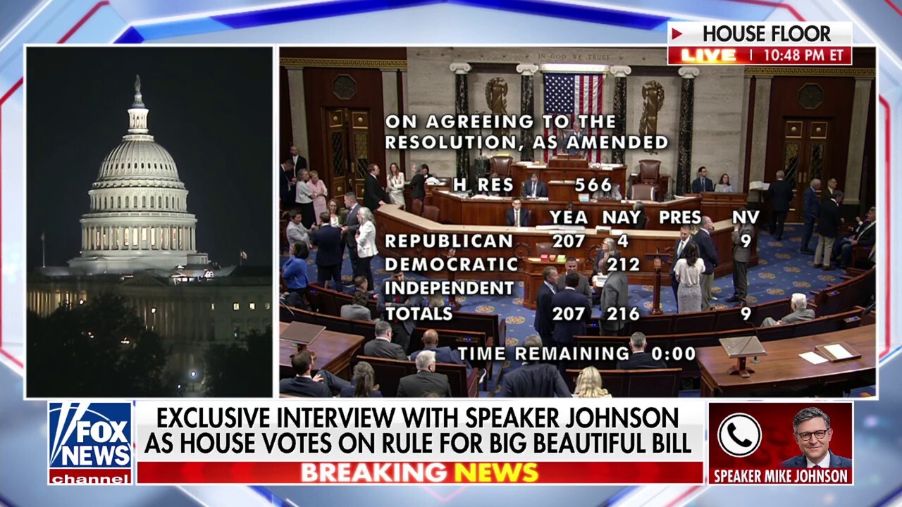 Speaker Johnson: We are allowing conversations on the 'big, beautiful bill' to continue 'as long as it takes'