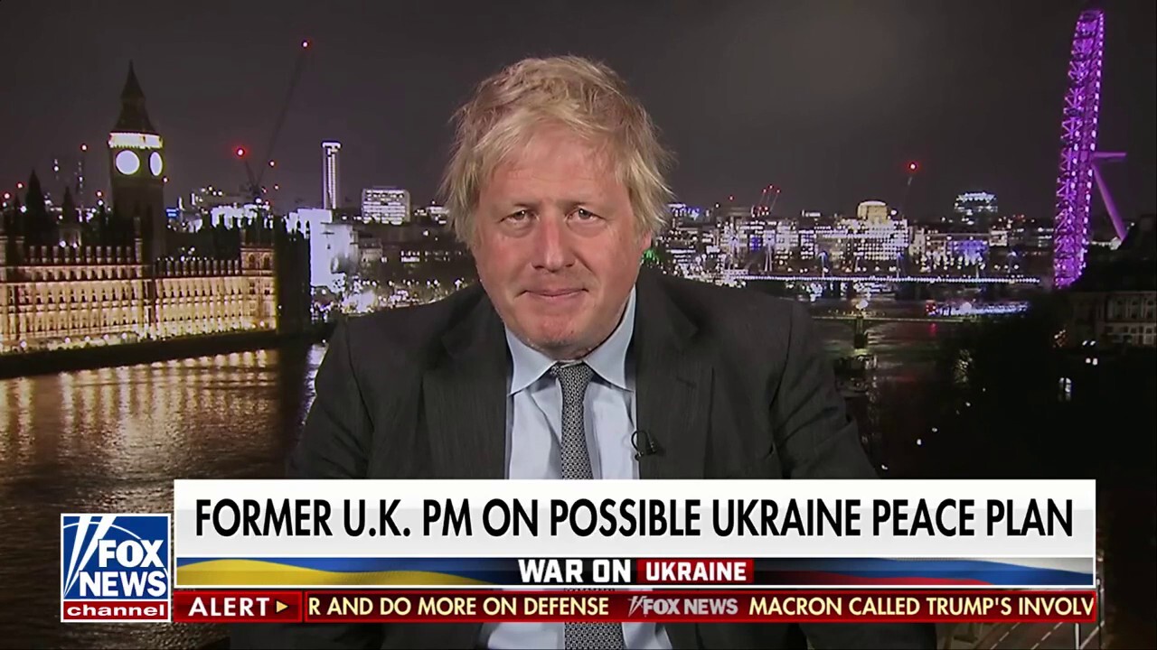 Putin is not winning in Ukraine, says former UK Prime Minister Boris Johnson