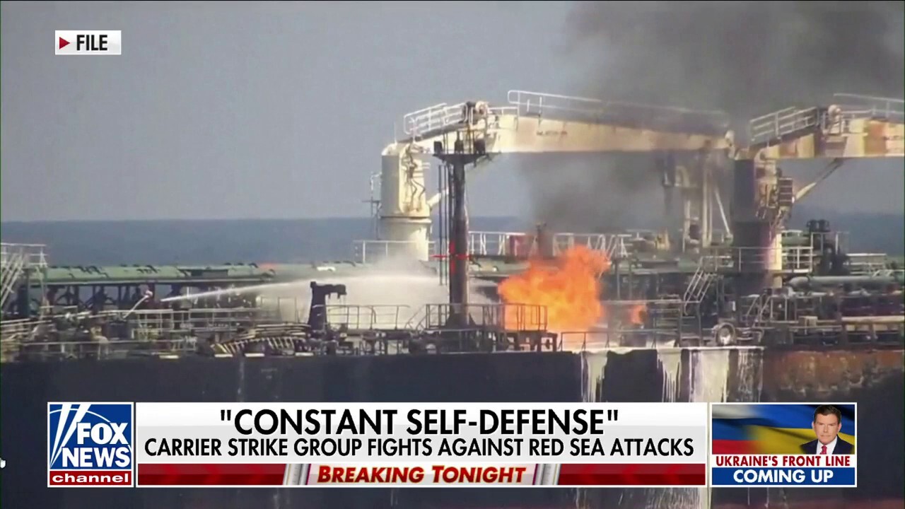Бележник на репортер: На борда на USS Dwight D Eisenhower в Червено море: `Постоянна самоотбрана`