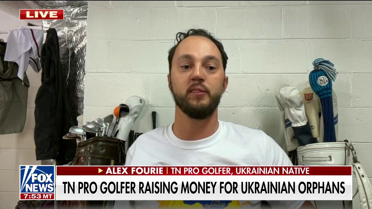 Russia-Ukraine conflict: Tennessee pro golfer raises money for orphans 