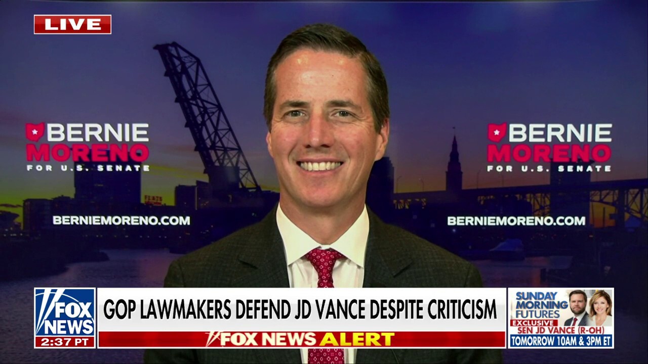 Bernie Moreno: JD Vance takes away Democrats' #1 talking point