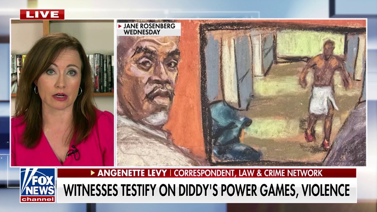 How is trial testimony trying to prove Sean 'Diddy' Combs was willing to use violence?