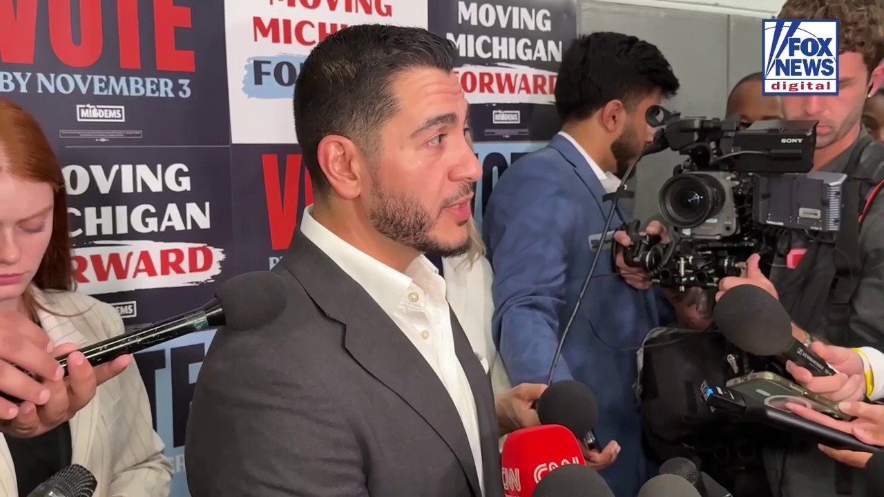 Abdul El-Sayed takes swipe at Trump ahead of Michigan rally