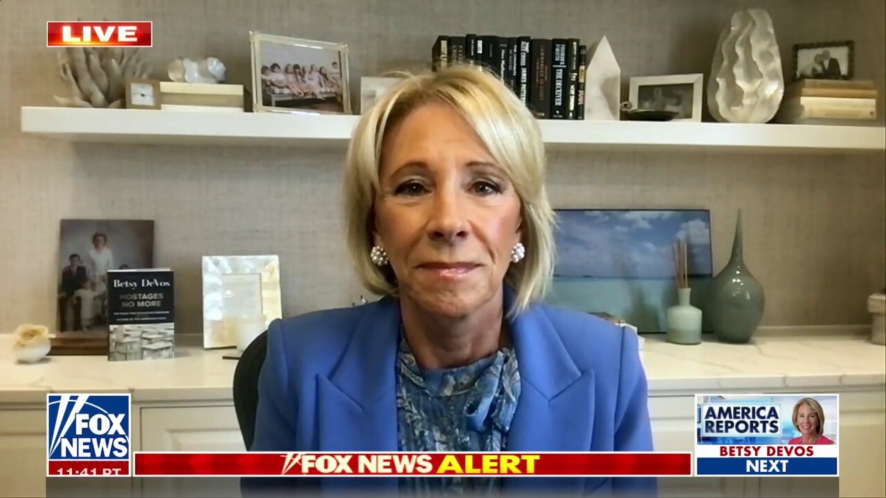 Betsy DeVos: Millions of kids fell behind because of adults leveraging the pandemic