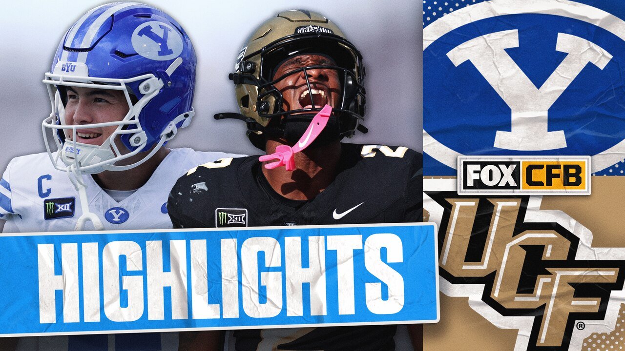 No. 2 BYU Cougars vs UCF Knights Highlights | FOX College Football