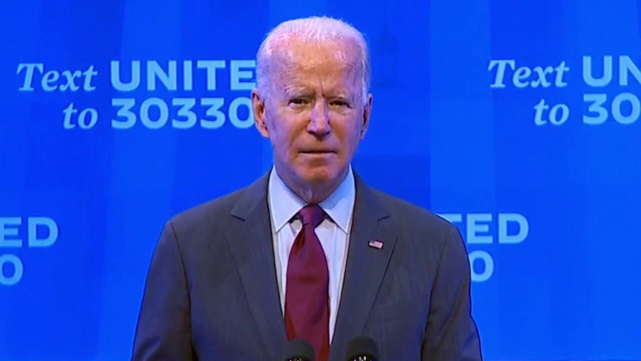 Joe Biden addresses Supreme Court vacancy