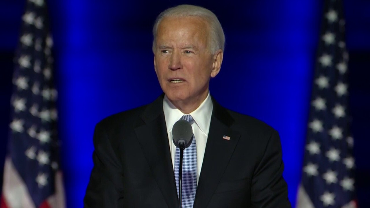 President-elect Joe Biden delivers victory speech to the nation