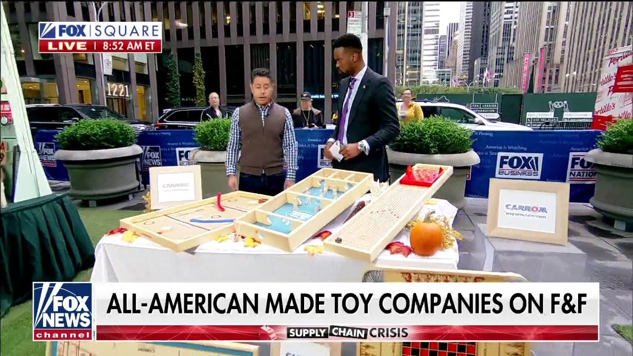 All-American made toys companies on display in FOX Square
