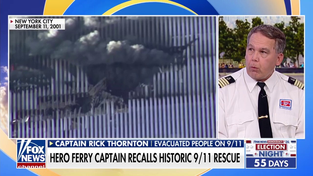 Ferry captain recalls historic water rescues that helped save thousands on 9/11