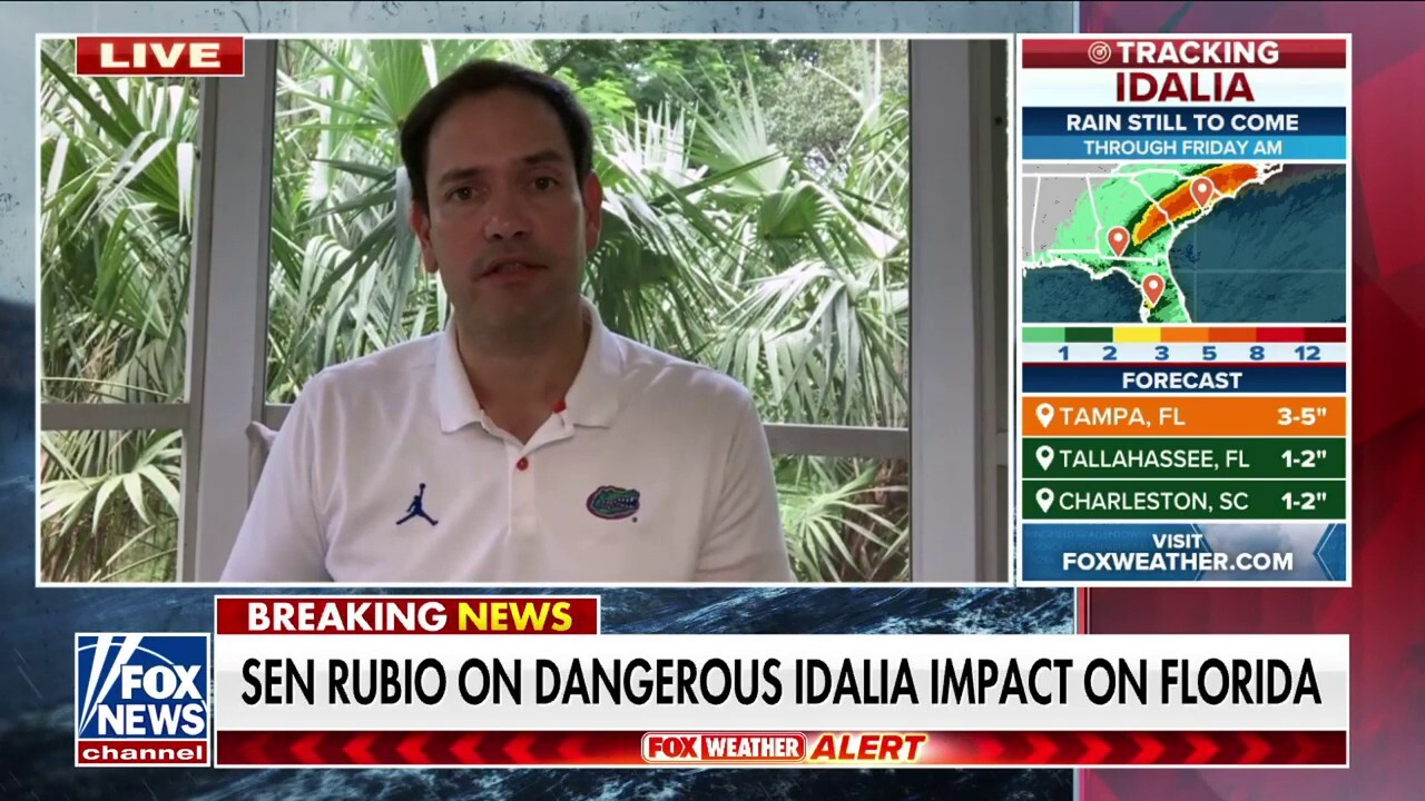 Marco Rubio warns FEMA disaster relief fund is 'woefully low' a Hurricane Idalia slams Florida