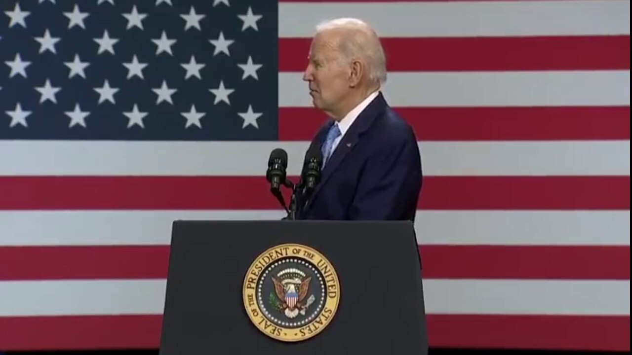 President Biden describes how a nurse treated him at a medical center