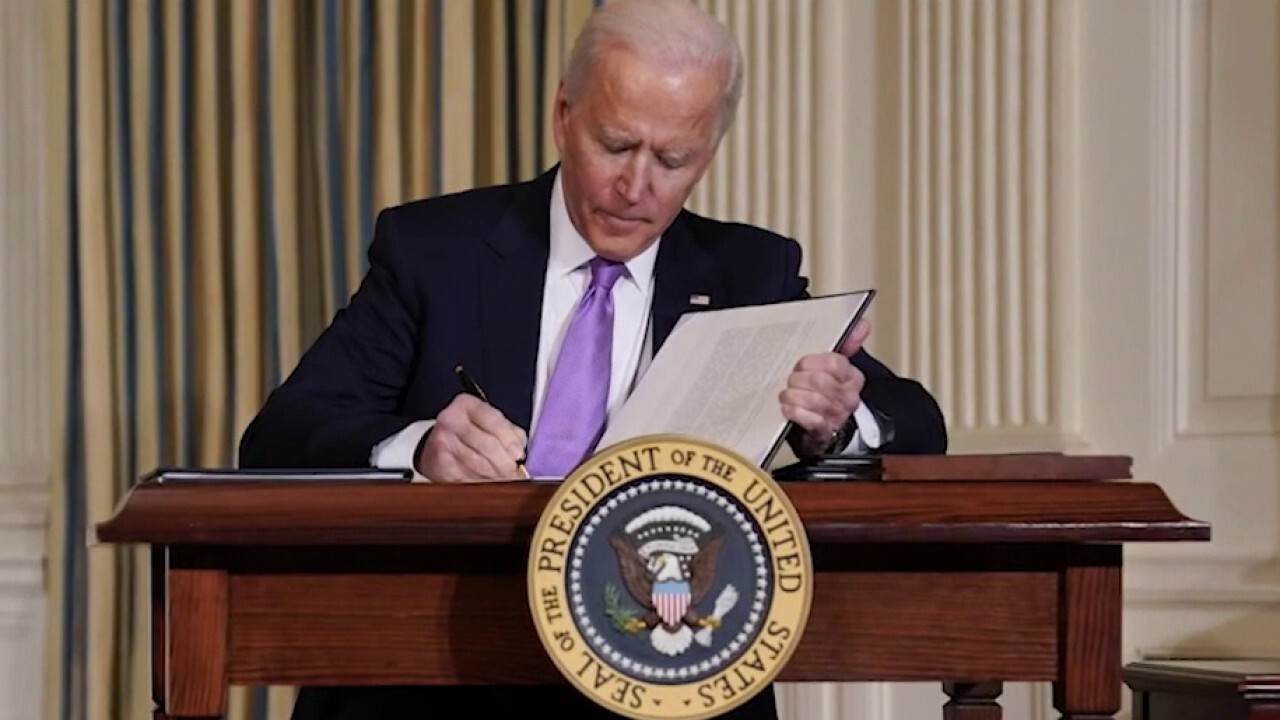 Joe Biden's explosion of executive orders