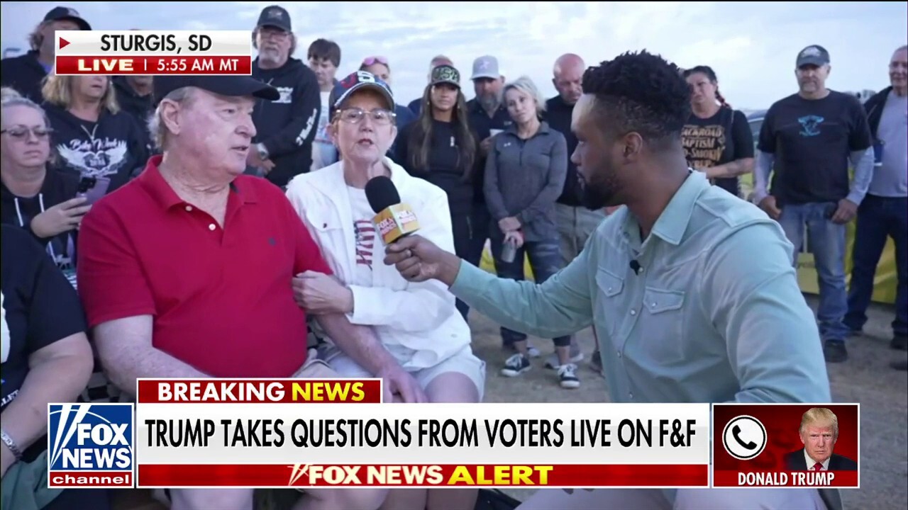 Lawrence Jones takes questions from South Dakota voters for former President Trump to answer live on ‘FOX & Friends’