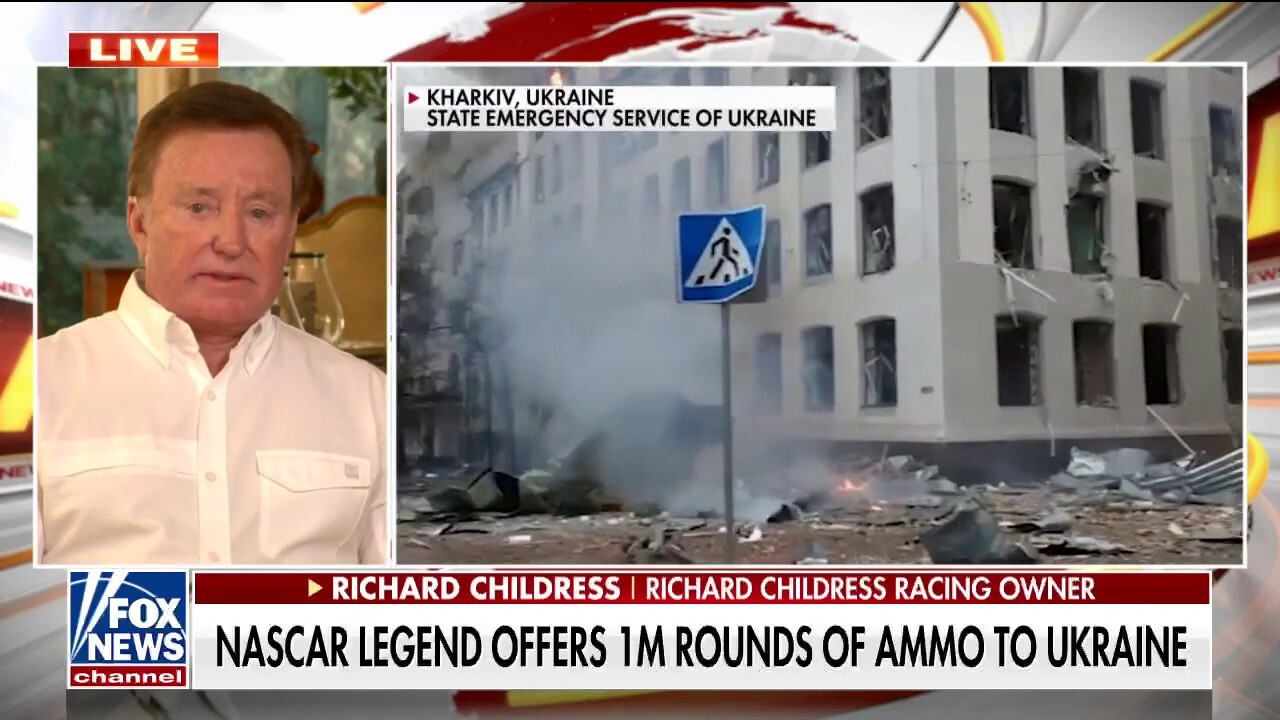 NASCAR legend Richard Childress offers to donate 1 million rounds of ammo to Ukraine