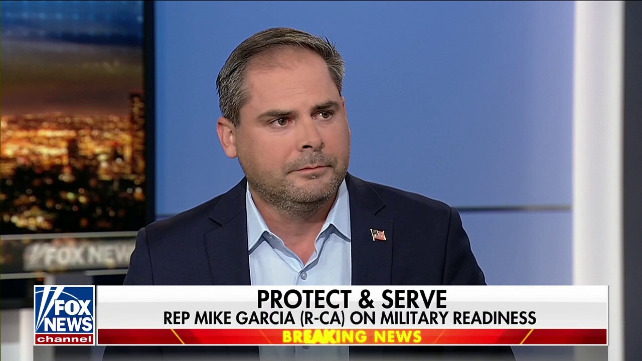 Rep Mike Garcia on military readiness: We're at an all-time low level