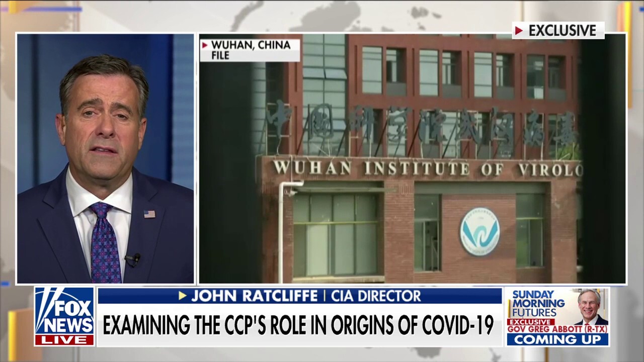 Biden-era CIA assessment points to COVID-19 lab-leak theory: CIA Director John Ratcliffe