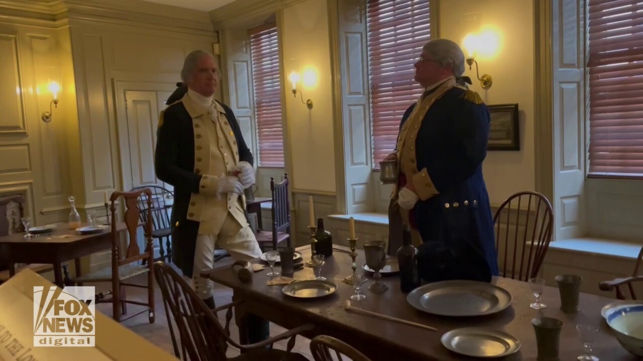 George Washington's farewell re-enacted at NYC's Fraunces Tavern