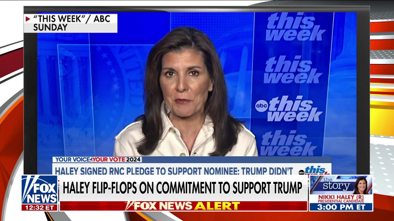 Nikki Haley Called Out For Flip Flopping On Supporting Trump Fox News Video