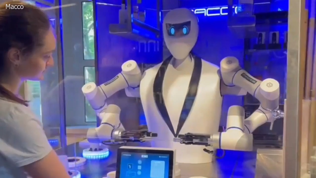 Are Robot mixologists a threat to human bartenders?
