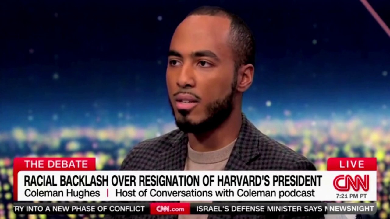 Водещият на CNN отхвърли, след като попита дали президентът на Харвард е жертва на расизъм: „Всеки бял учен“ ще бъде наказан