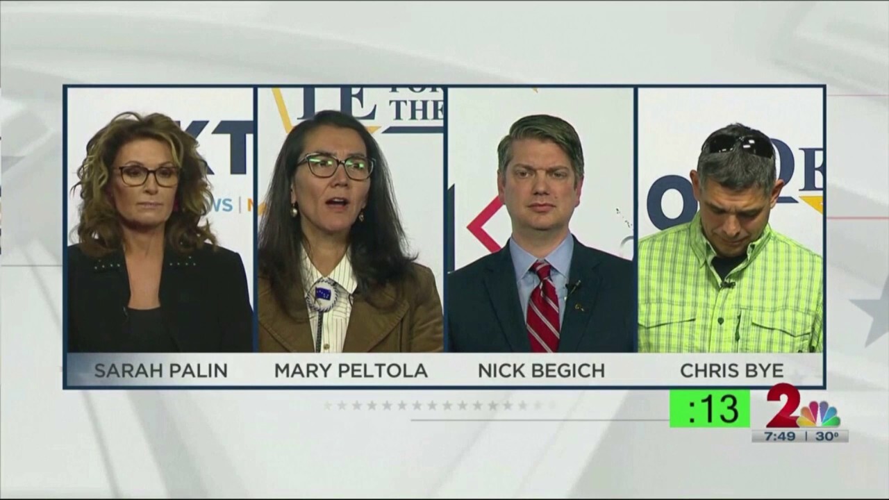 Alaska congressional debate highlights: Peltola, Palin, Begich and Bye face off
