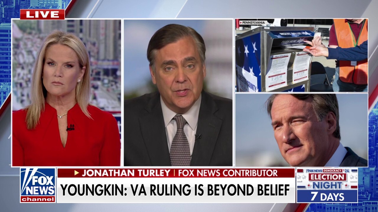 Jonathan Turley on what’s ‘really curious’ in Va. voter roll battle