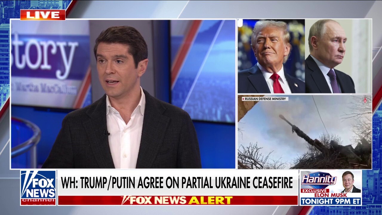 Benjamin Hall breaks down 'caveat' to Trump and Putin's partial ceasefire agreement