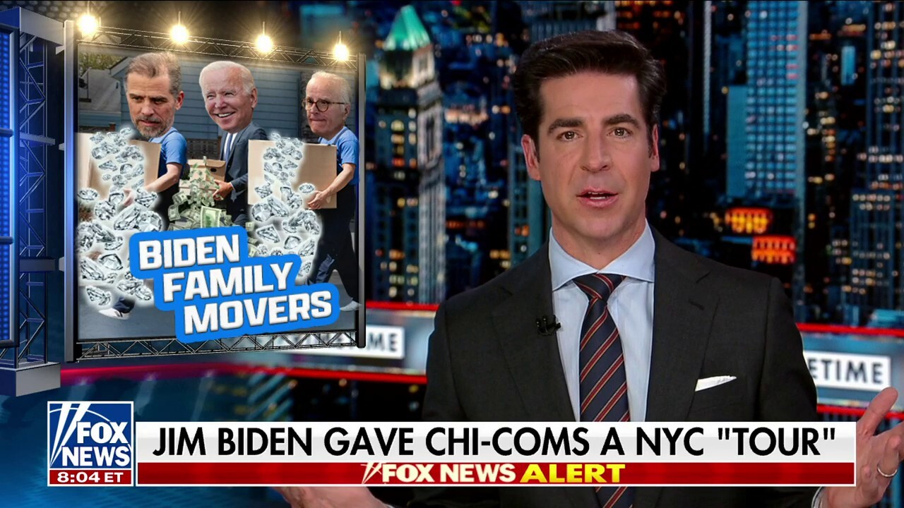 Jim Biden was there to keep his nephew company?: Jesse Watters