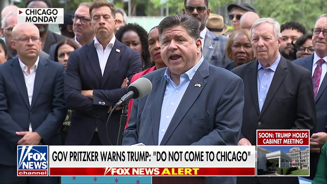 Pritzker feuds with Trump over crime crackdown: 'Do not come to Chicago'