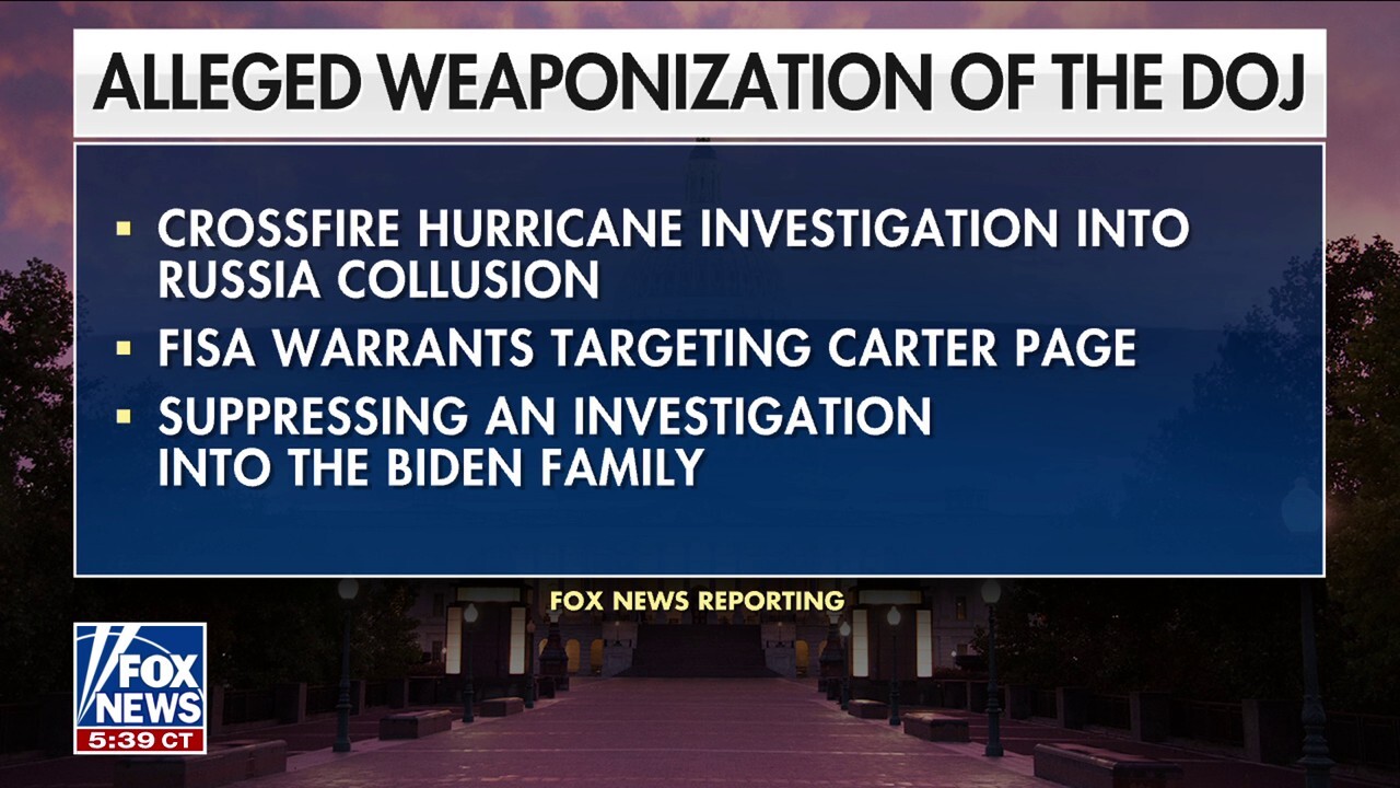 Former FBI assistant director says Biden used 'abusive power' weaponizing the DOJ against Trump