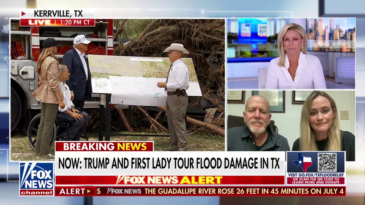 Trump’s presence in Texas shows ‘he cares’