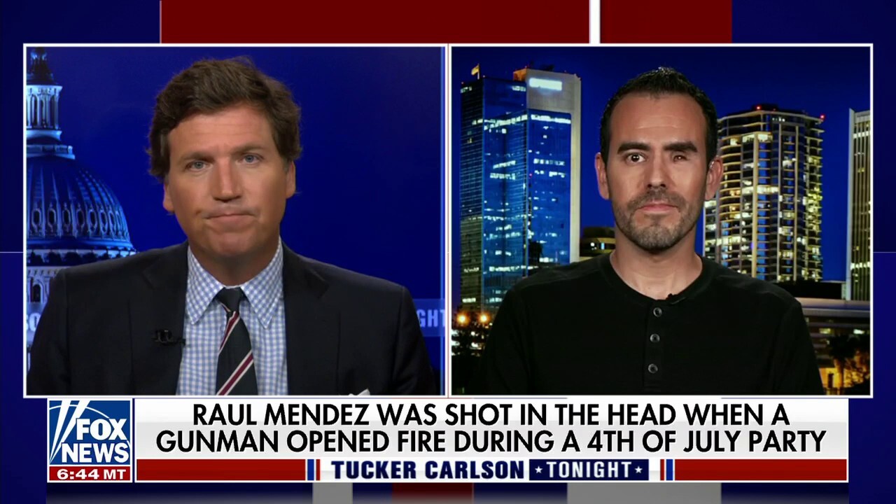 Hero who stopped gunman describes being shot in head