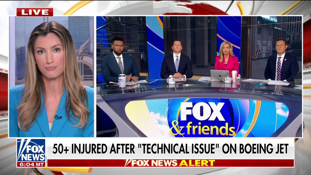 Fox News’ Alex Hogan on injuries following a 'technical problem' on a LATAM Airlines flight.