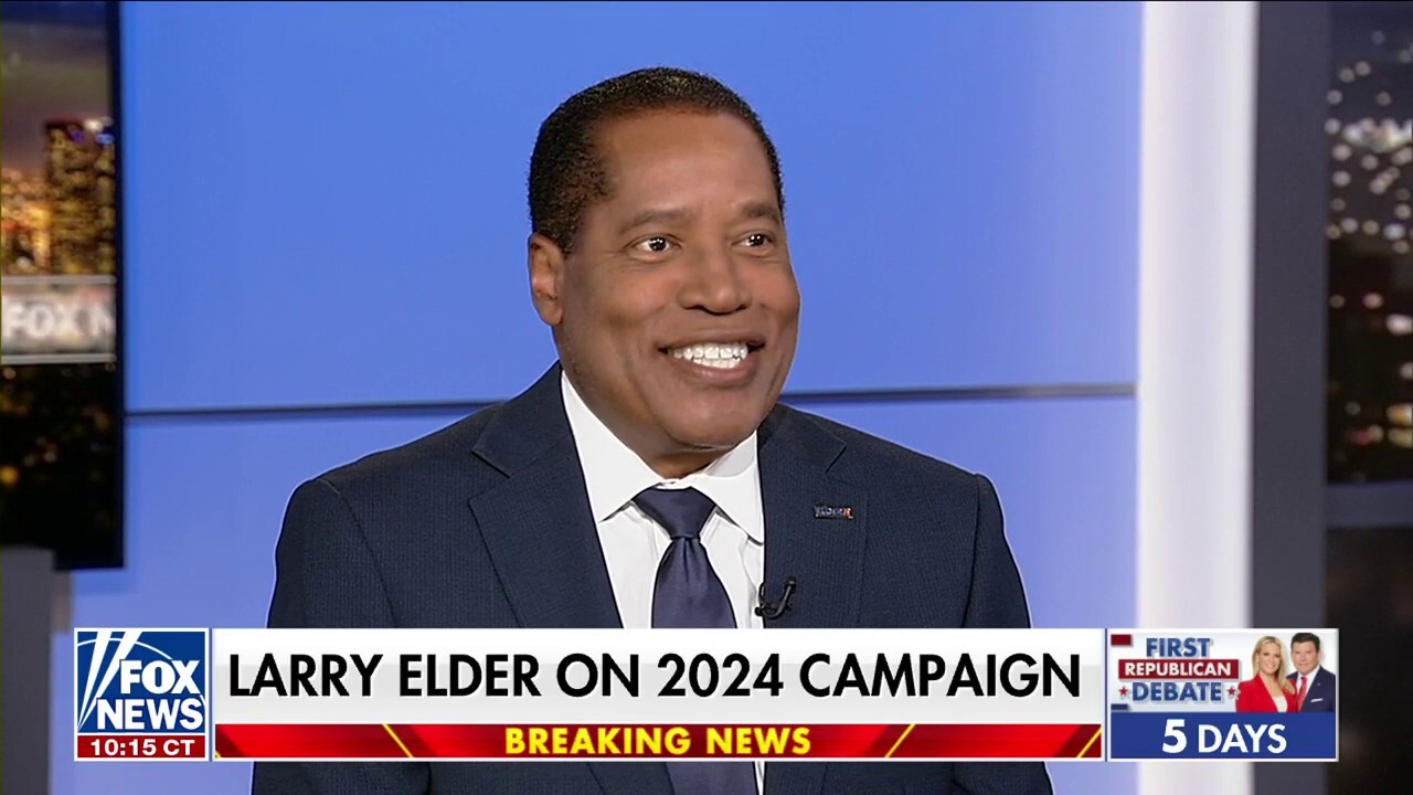 I'm close to making the first debate: Larry Elder
