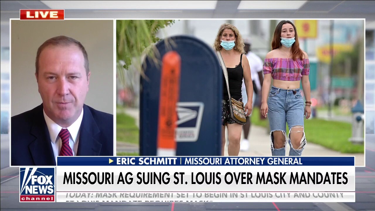 Missouri AG suing St. Louis over mask mandates: ‘It’s about control’