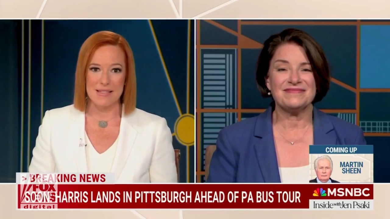 Klobuchar, Psaki gush over Biden ahead of DNC speech: ‘He literally saved out democracy’