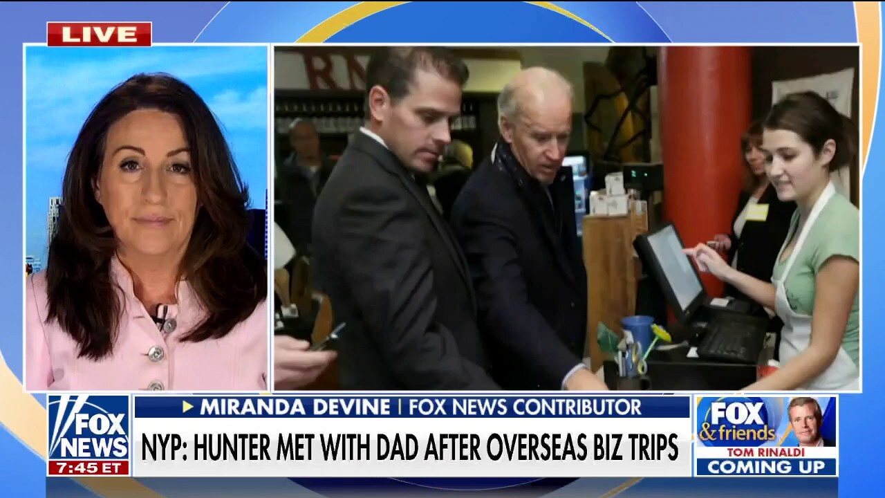 Miranda Devine on Hunter Biden investigation: You have to follow the money 